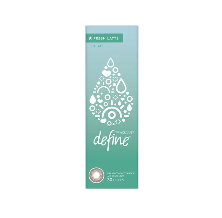 1 Day Acuvue Define Fresh Latte - 30's Pack