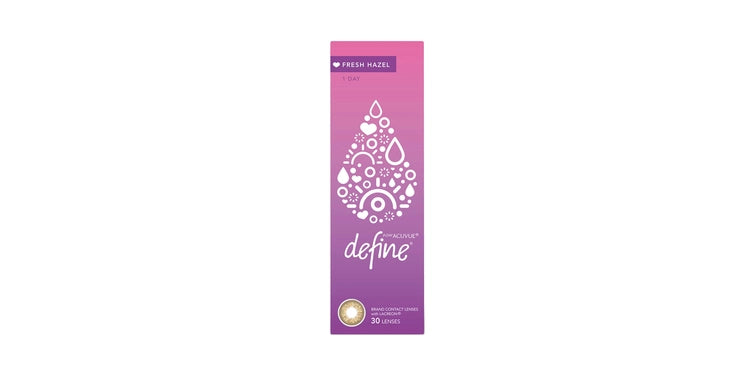 1 Day Acuvue Define Fresh Hazel - Pack of 30's