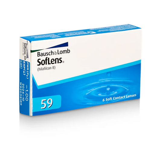 Bausch & Lomb SofLens 59 Contact Lenses - Pack of 6