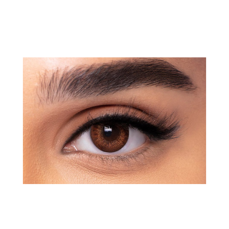 Freshlook Colorblends Monthly Color Contact Lenses - Brown