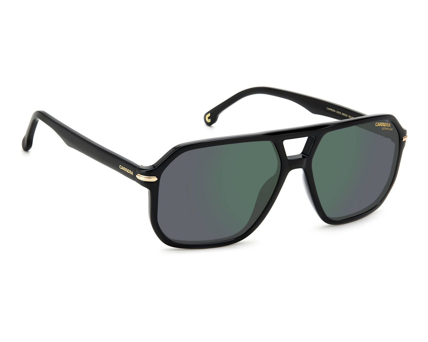 CARRERA-302-S - 2M2/Q3 - Black  and gold