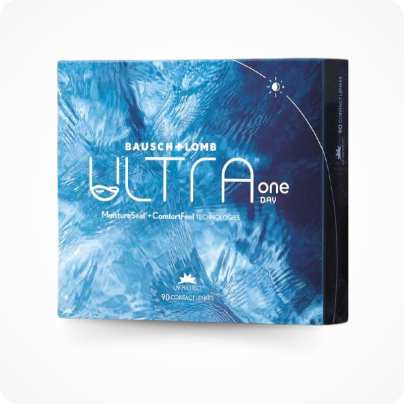 Bausch & Lomb Ultra One day Contact lenses - Pack of 90