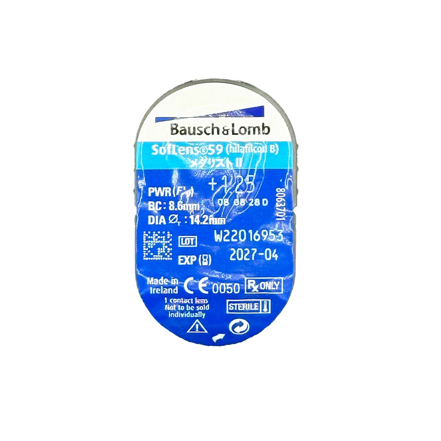 Bausch & Lomb SofLens 59 Contact Lenses - Pack of 6